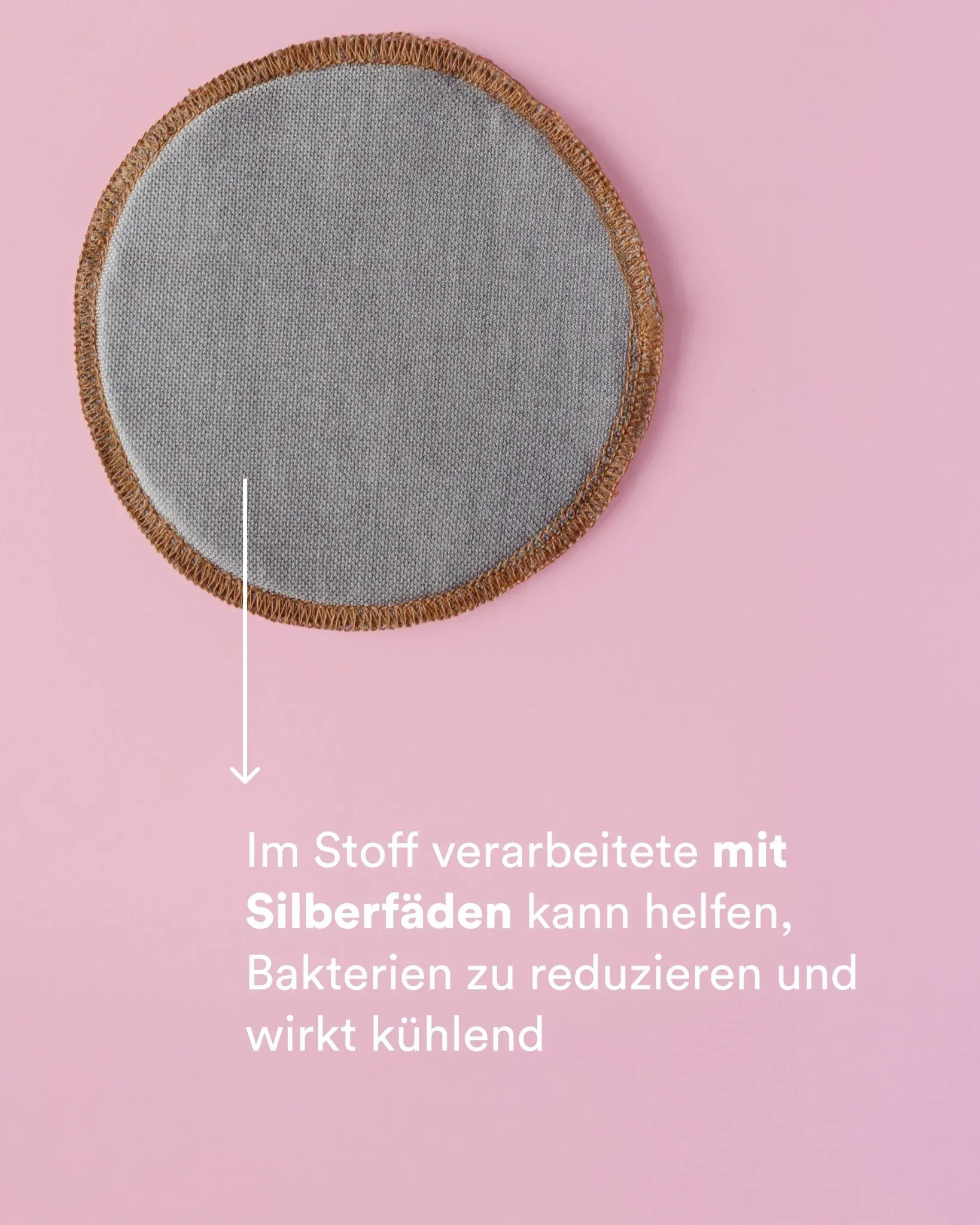 Waschbare Silber-Stilleinlagen - MammaPads – Medium - 2er-Pack - Image 2