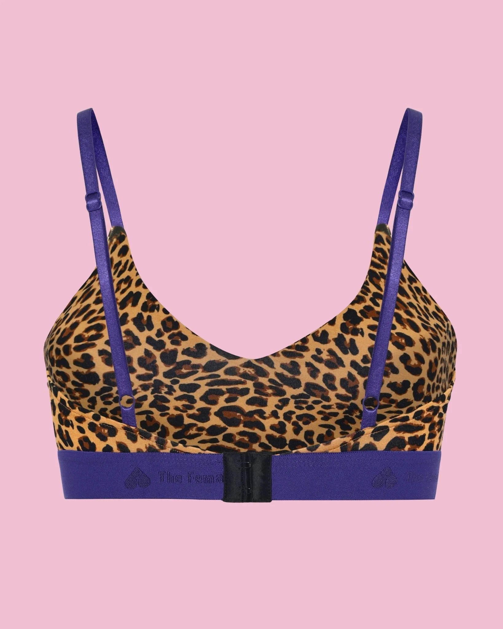 Nïpples - Bralette - V-Shape LEO Purple - Image 6