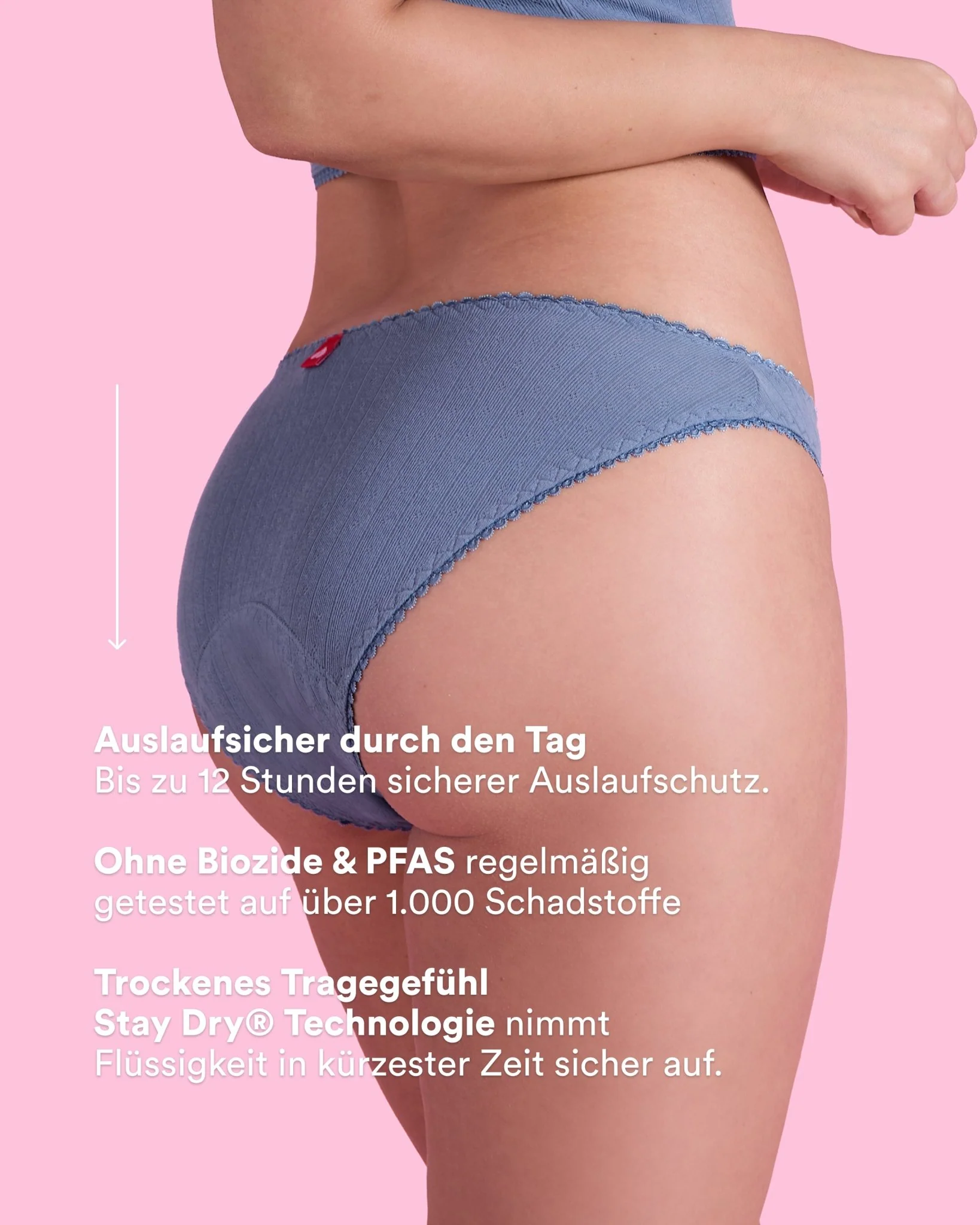 Pointelle Slip - Extra Strong - Image 3