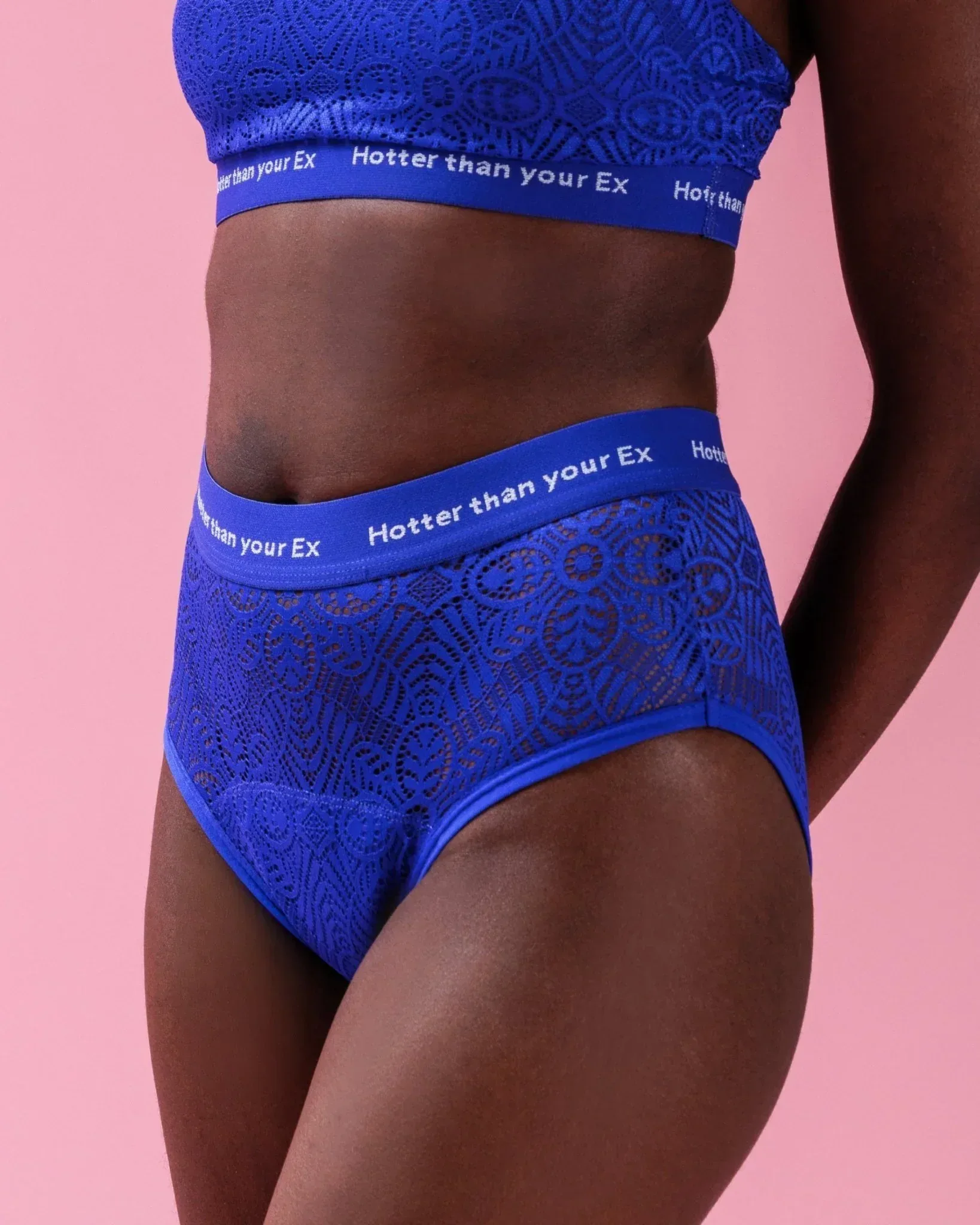 Period Panty – Extra Strong – High Waist LACE - Image 3