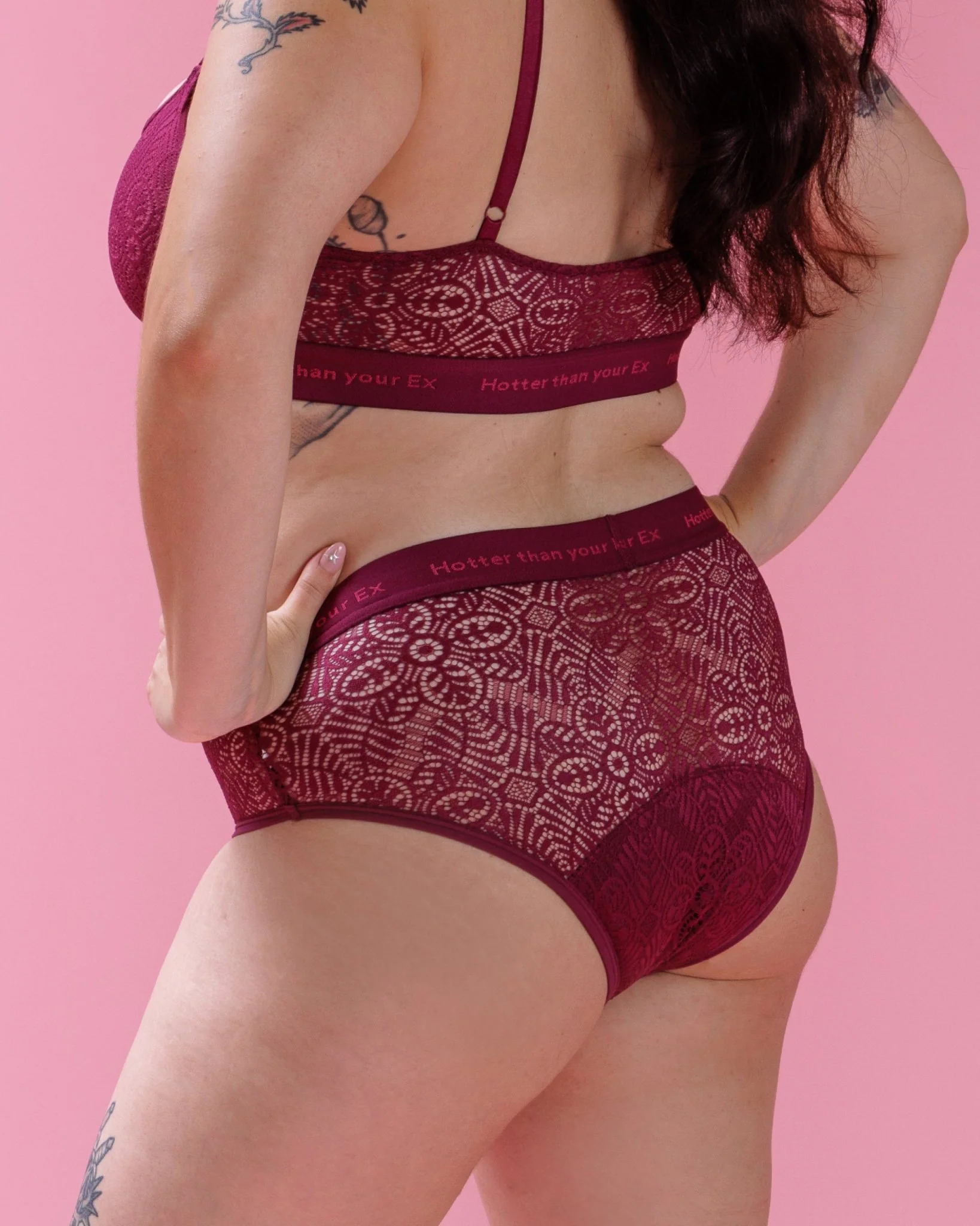 Period Panty – Extra Strong – High Waist LACE - Image 6