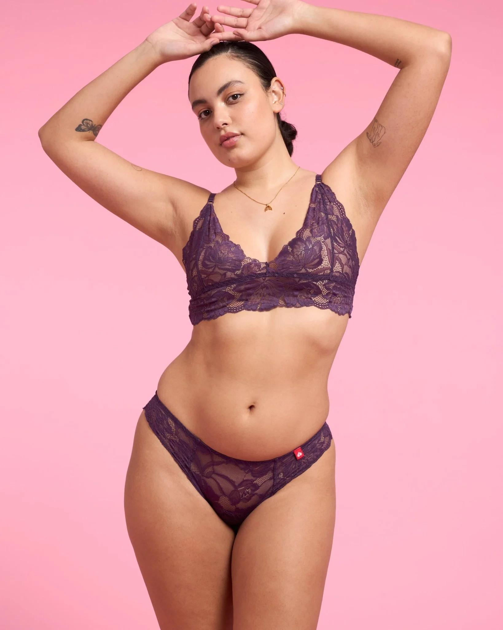 Luxury Lace Tanga - Light - Image 5