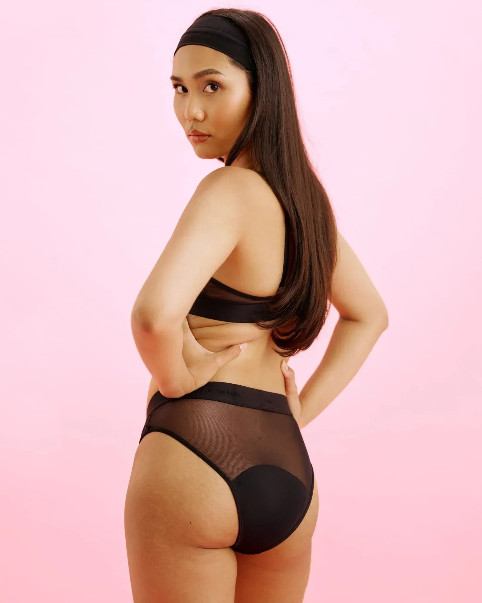 Set: Bralette & Slip – Extra Strong – Lace Mesh - Image 6