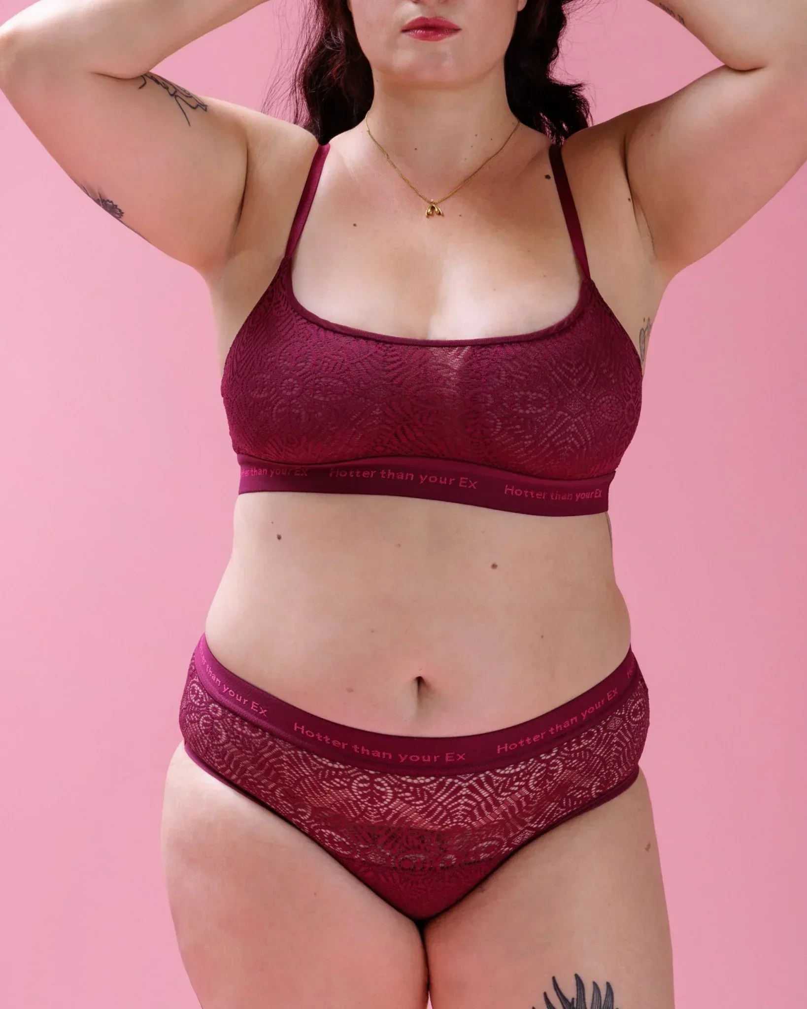 Set: Nïpples Bralette Lace & Slip – Extra Strong - Image 5
