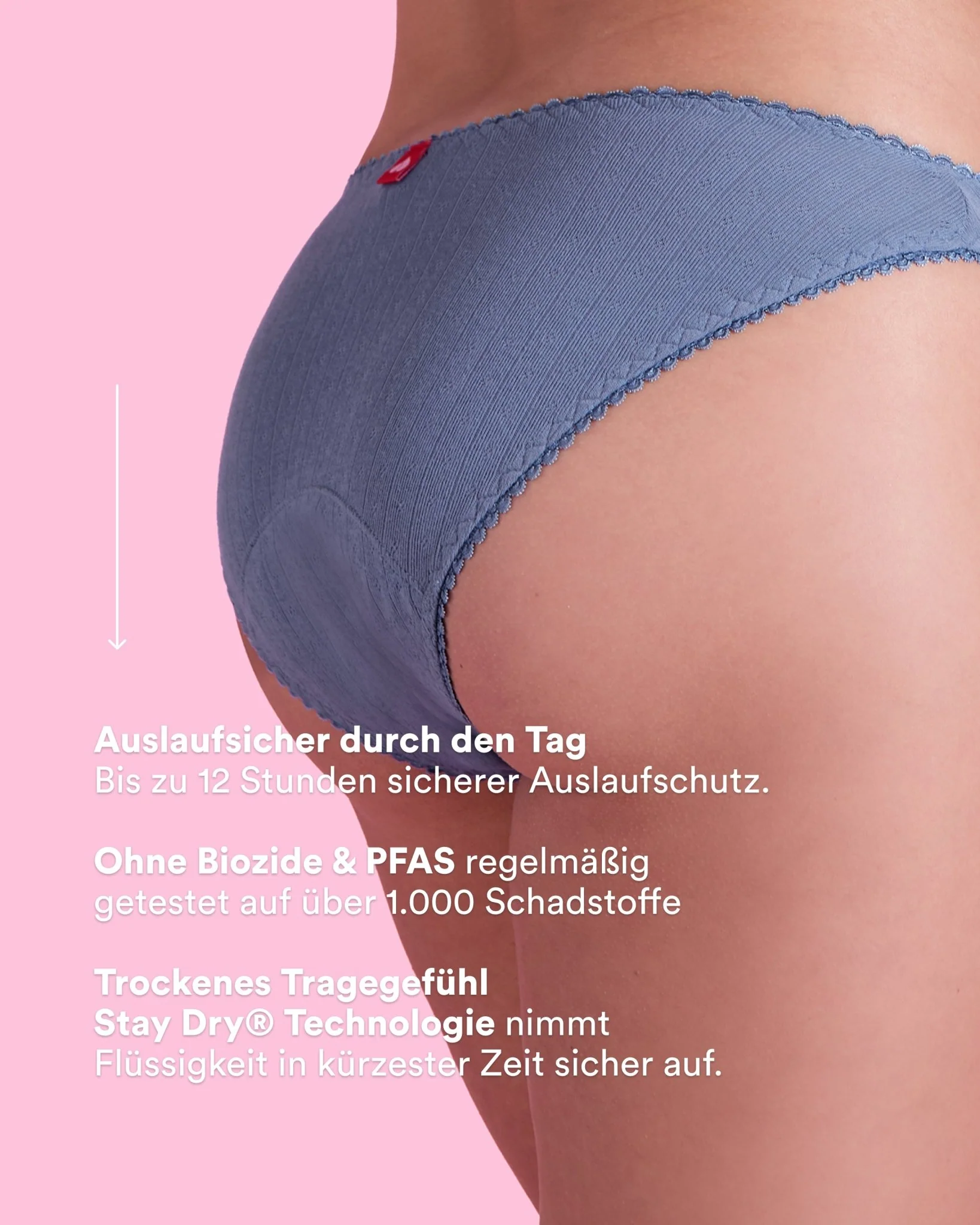 Set: Pointelle Cropped Top & Slip - Extra Strong - Image 5
