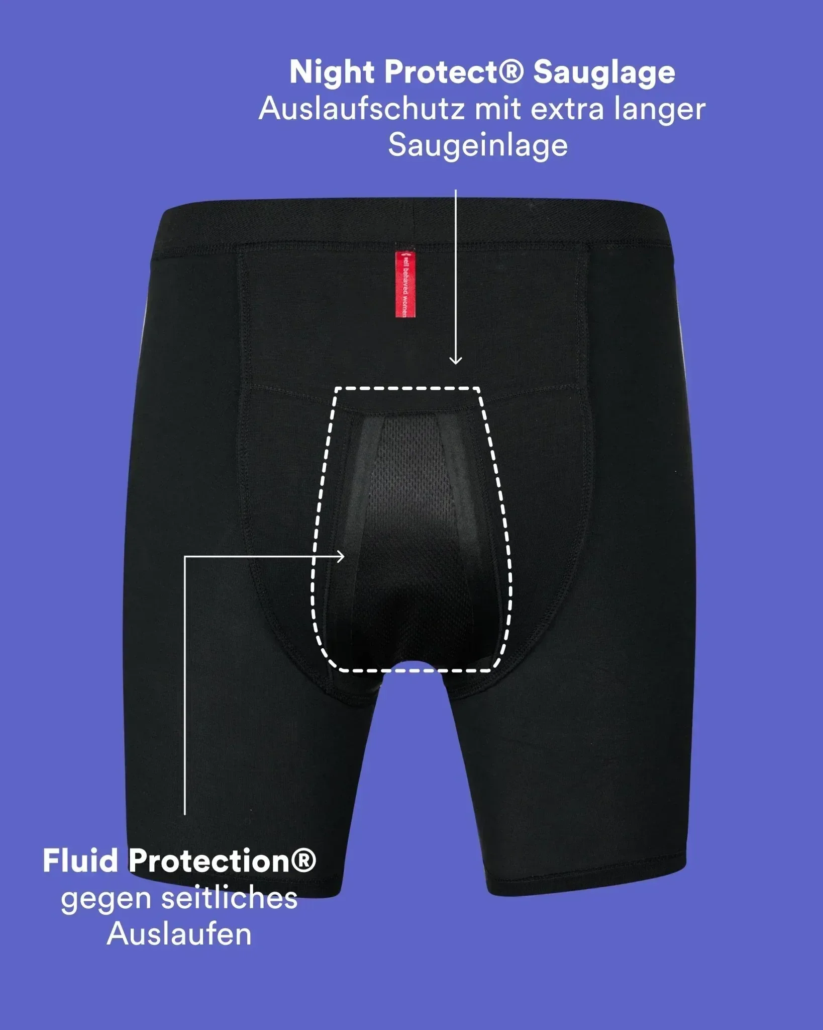 Sleep Long-Shorts Organic Cotton - Ultra Strong - Image 3